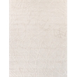 Windsor Handloomed Wool/Bamboo Silk Silver 8'x10' Area Rug