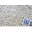 Windsor Handloomed Wool/Bamboo Silk Silver 9'x12' Area Rug
