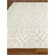 Windsor Handloomed Wool/Bamboo Silk Beige 12'x15' Area Rug