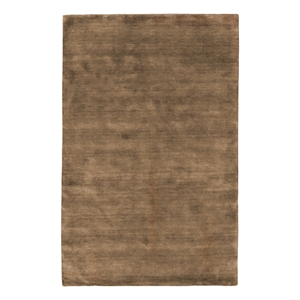 Wool Dove Handloomed New Zealand Wool Taupe 8'x10' Area Rug