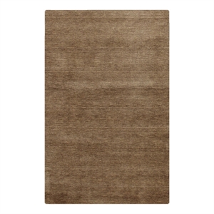 Wool Dove Handloomed New Zealand Wool Light Brown 6'x9' Area Rug