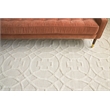 Windsor Handloomed Wool/Bamboo Silk Beige 4'x6' Area Rug
