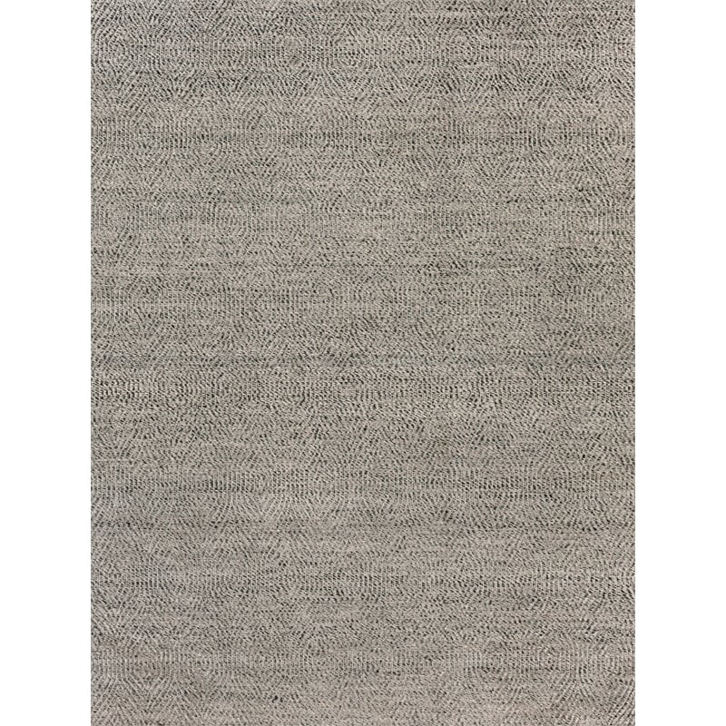 Woven Earth Flatweave New Zealand Wool Silver 6'x9' Area Rug