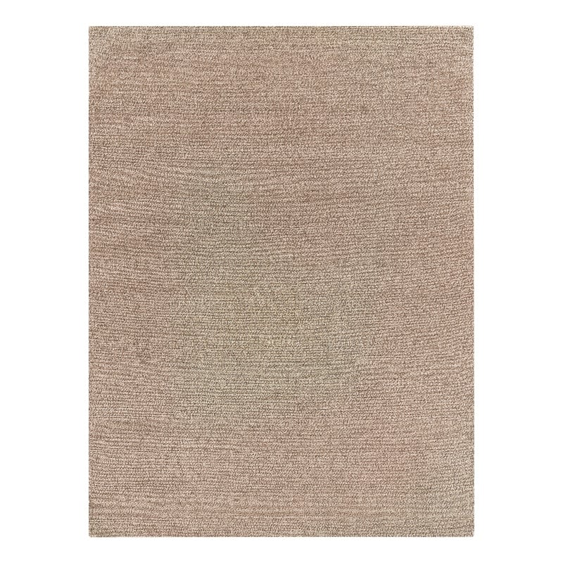 Woven Earth Flatweave New Zealand Wool Beige 6'x9' Area Rug