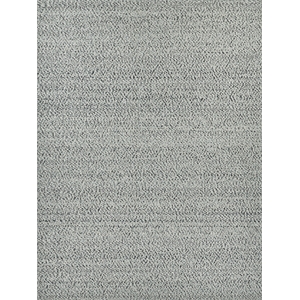 Woven Earth Flatweave New Zealand Wool Silver 10'x14' Area Rug