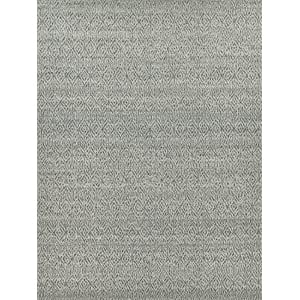 Woven Earth Flatweave New Zealand Wool Black 10'x14' Area Rug