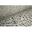 Woven Earth Flatweave New Zealand Wool Black 6'x9' Area Rug