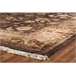 Hand-Knotted Wool/Silk Charcoal/Beige 12'x15' Area Rug