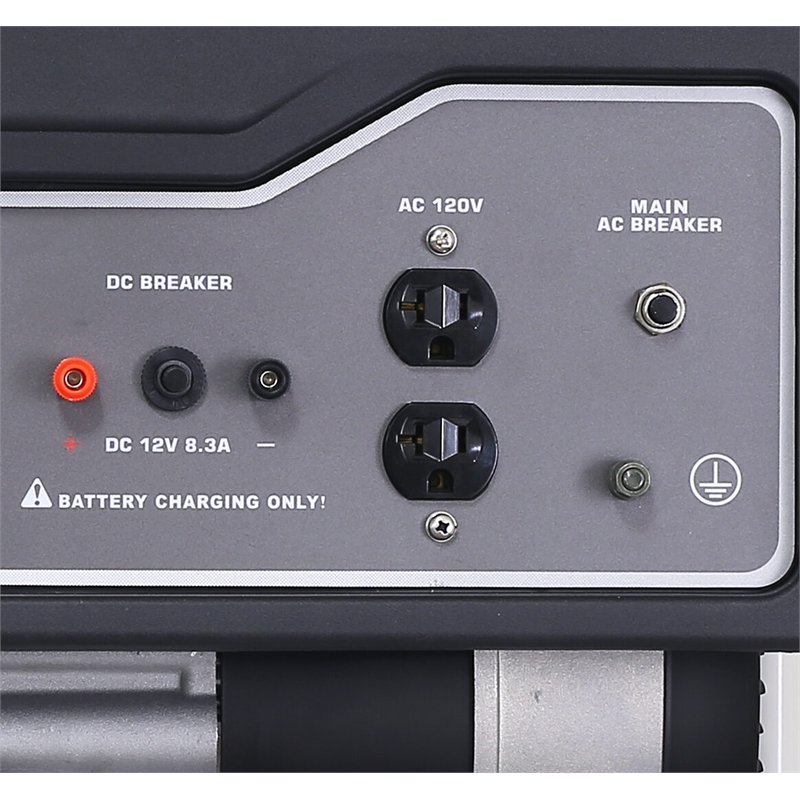 Pulsar 3250 Watt Gasoline Portable Generator in Black