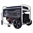 Pulsar 6580 Watt Gasoline Powered Portable Generator w/ Electric Start in Black
