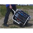 Pulsar 6580 Watt Gasoline Powered Portable Generator w/ Electric Start in Black