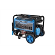 Pulsar 12000W Dual Fuel Portable Generator with Electric Start in Black