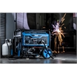Pulsar 12000W Dual Fuel Portable Generator with Electric Start in Black