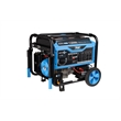 Pulsar 12000W Dual Fuel Portable Generator with Electric Start in Black