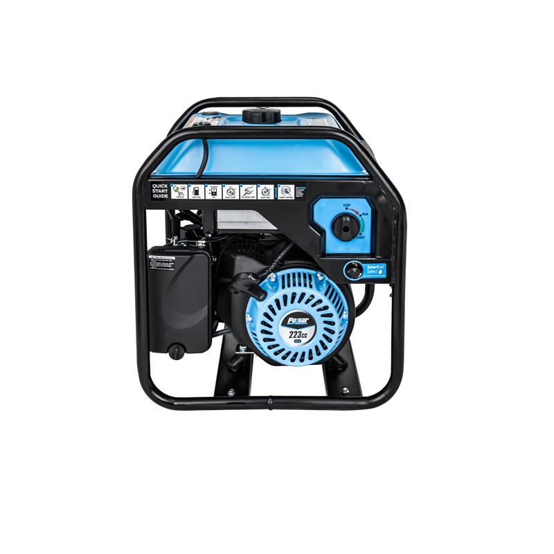 Pulsar 5250 Watt Dual Fuel Inverter Generator in Blue