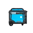 Pulsar 10500 Watt Tri-Fuel Portable Inverter Generator with Remote Start in Blue