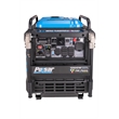 Pulsar 12500 Watt Tri-Fuel Portable Inverter Generator with Remote Start in Blue