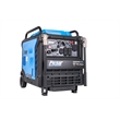 Pulsar 12500 Watt Tri-Fuel Portable Inverter Generator with Remote Start in Blue