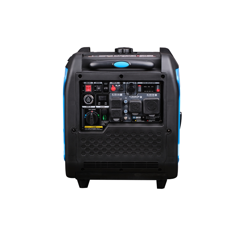Pulsar 7250 Watt Super Quiet Dual Fuel Inverter Generator w/ Remote Start- Blue