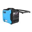 Pulsar 6000 Watt Dual Fuel Inverter Generator with Remote Start in Blue