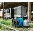 Pulsar 6000 Watt Dual Fuel Inverter Generator with Remote Start in Blue