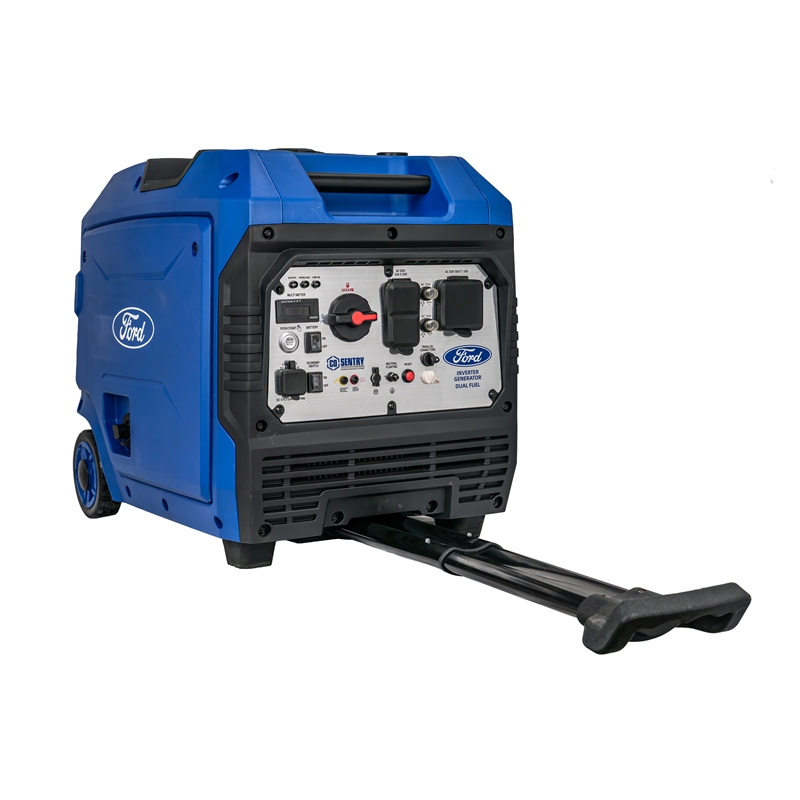Ford 5500 Watt Dual Fuel Inverter Generator with Remote Start in Blue