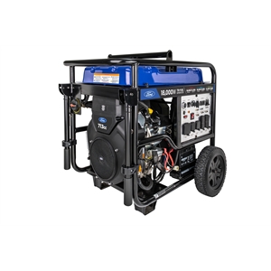 Ford 18000 Watt Tri-Fuel Portable Generator with Remote Start in Blue