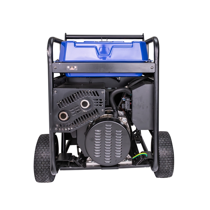 Ford 28000 Watt Tri-Fuel Portable Generator with Remote Start in Blue