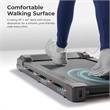 Sunny Health & Fitness Treadpad 100 Smart Walking Treadmill in Black/Red