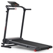 Sunny Health & Fitness SMART Easy Assembly Folding Treadmill in Black