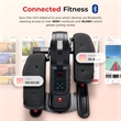 Sunny Health & Fitness SitFit Electric Under Desk Smart Elliptical - Dark Grey