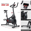 Sunny Health & Fitness ACTIVE 100 Smart Mag Cycling Bike in Black