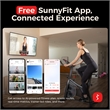 Sunny Health & Fitness ACTIVE 200 Smart Mag Cycling Bike in Black