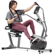 Sunny Health & Fitness Performance Interactive Recumb Bike in Gray
