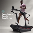 Sunny Health & Fitness Premium Curve Manual Treadmill in Black