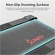 Sunny Health & Fitness Smart Manual Walking Treadmill in Black/Grey