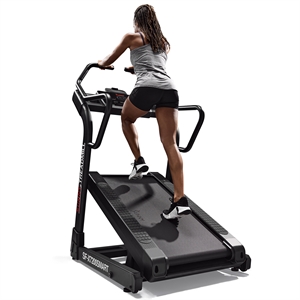 Sunny Health & Fitness Commercial Level Ultimate Incline/Decline Treadmill-Black