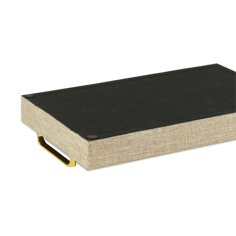 Canter Isle Linen Beige Tray