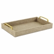 Canter Isle Linen Beige Tray