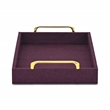 Canter Isle Linen Purple Tray
