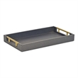 Mariline Elegant Fish Scale Pattern Tray & Gold Handles