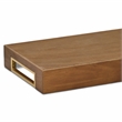 Nyssa Slim Rectangular Wood Decorative Tray - Brown