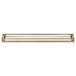 Verena Slim Rectangular Mirrored Tray - Gold