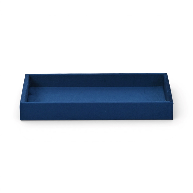 Cantora Paper Board Rectangular Blue Tray