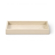 Cantora Paper Board Rectangular Cream Tray