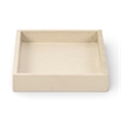 Cantora Paper Board Rectangular Cream Tray