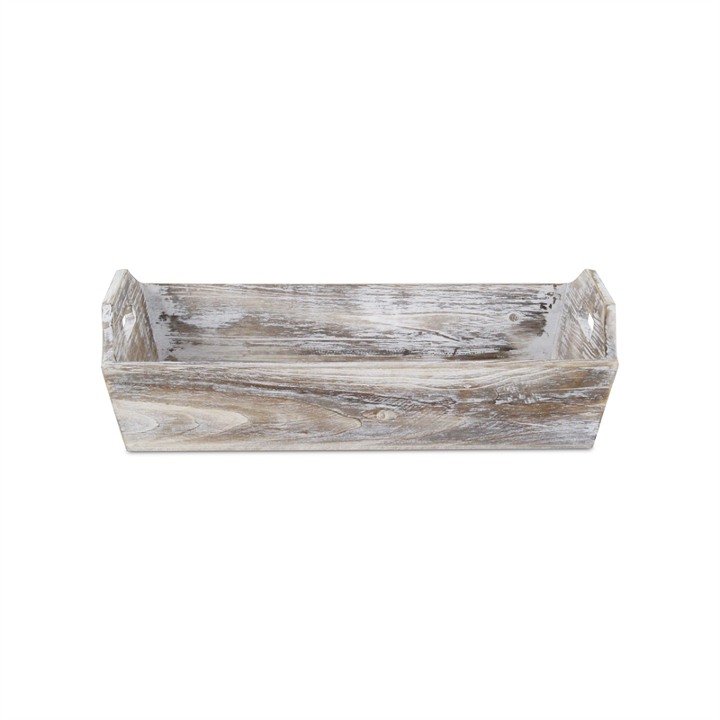 Valentin Deep Wooden Handled Tray