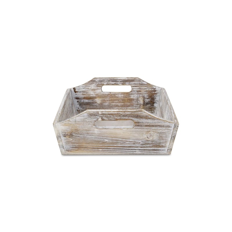 Valentin Deep Wooden Handled Tray