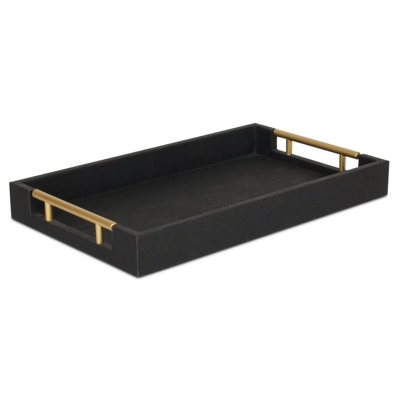 Lusan Vinyl Tray - Black