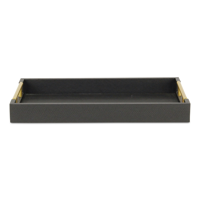 Lusan Vinyl Tray - Black Snakeskin